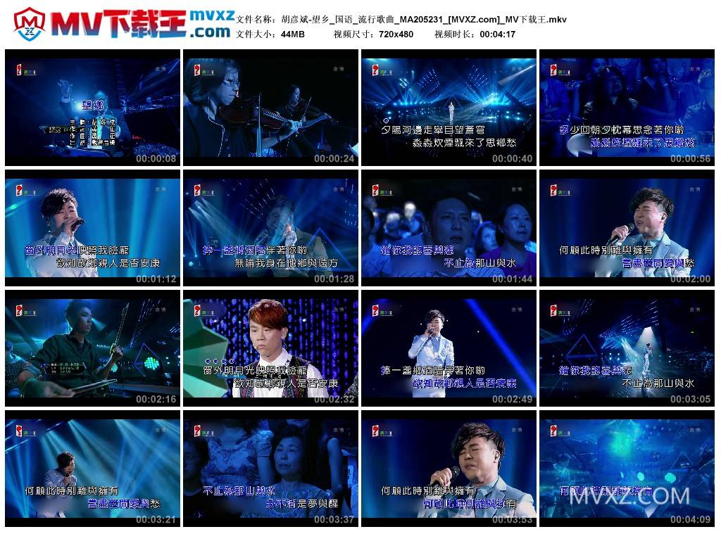 胡彦斌-望乡_国语_流行歌曲_MA205231
